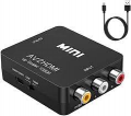 Mini convertitore da RCA AV Audio ad HDMI NERO 1080p (60Hz)