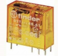 RELE' MINIATURA 1 SCAMBIO 220VAC 12A FINDER