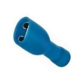 FASTON FEMMINA ISOLATO P. 6,35 BLU