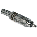 SPINA RCA NERA VOLANTE METAL. GUIDAFILO 6mm