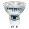 FARETTO LED PAR16 Vetro, GU10, 5W, BA38°, 3000K, CALDA 220Vac, LM450, RA 80, 50*53mm Box