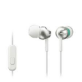 SONY CUFFIE INTRAURICOLARI IN-EAR ALTA QUALITA' AUDIO CON MICROFONO BIANCHE CAVO 1,2MT