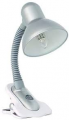 LAMPADA DA SCRIVANIA SUZI CON CLIP A PINZA 40W GRIGIA KALUX