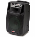 AUDIODESIGN M2 12W/L DIFFUSORE PORTATILE A BATTERIA 12”/320mm 450W BT CON 2 RADIOMICROFON1