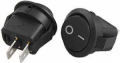 INTERRUTTORE A BILANCIERE SPST 0/1 DIAMETRO 15mm NERO 2 POLI