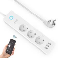 GOSUND MULTIPRESA CIABATTA ELETTRICA WI-FI SMART 3 PRESE SCHUKO 3 PRESE USB ALEXA GOOGLE ASSISTANT 3680W