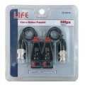 LIFE BALUN HD 8Mpx per CVI/TVI/AHD/CVBS 400MT a 720p/960p/1080p/3MP/4MP/5MP/8MP 150MT