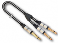 AUDIODESIGN CAVO ADATTATORE X-PRO DOPPIA SCHERMATURA JACK STEREO 6,3-2 JACK MONO 6,3 3MT