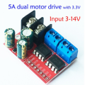 MODULO DRIVE MOTOR PWM CONTROLLER 2 CANALI 3V-14V