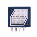 ALPS POTENZIOMETRO 100K OHM LOGARITMICO STEREO 8 PIN BLINDATO SERIE BLU