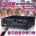 AMPLIFICATORE STEREO BLUETOOTH 5.0 FM MIXER MICROFONICO EQUALIZZATORE GRAFICO