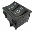 INTERRUTTORE DEVIATORE A DOPPIO BILANCIERE BIPOLARE 6A 250VAC