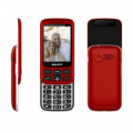 MAJESTIC SKID TELEFONO CELLULARE GSM DISPLAY 2,8" FOTOCAMERA INTEGRATA ROSSO
