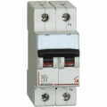INTERRUTTORE MAGNETOTERMICO C10 10A 230VAC 2 MODULI FC810NC10 BTICINO