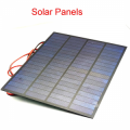 PANNELLO SOLARE FOTOVOLTAICO 12V 4,2W 200X130