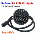 ILLUMINATORE IR 940nm 48LED INFRAROSSO INVISIBILE