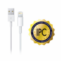 CAVO USB DA USB TIPO A A LIGHTNING 1MT BIANCO CERTIFICATO MFI IPHONE APPLE