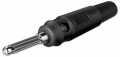 SPINA BANANA NERA Ø4mm FISSAGGIO CAVO A VITE
