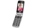 FLEX PLUS 55 TELEFONO CONCHIGLIA DOPPIO DISPLAY SILVER