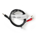 CAVO AUDIO STEREO JACK 3,5 MASCHIO 2 RCA MASCHI 1,5MT NEDIS