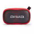 AIWA BS-110RD CASSA BLUETOOTH 5.0 STEREO 2X5W RMS HYPER BASS FUNZIONE VIVAVOCE ROSSA