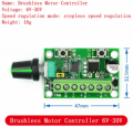 MODULO PWM BRUSHLESS SPEED MOTOR 6-30V 10A