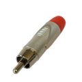 SPINA RCA IN METALLO ROSSA ZZIPP