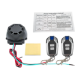 ALLARME ANTIFURTO 120db A VIBRAZIONE PER MOTO CON 2 TELECOMANDI