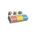 MORSETTO SERRACAVO RAPIDO 15 POLI 3 IN 12 OUT 0,08-4mm² 600V 32A