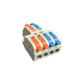 MORSETTO SERRACAVO RAPIDO 6 POLI 2 IN 4 OUT 0,5-6mm mm²  450V 41A