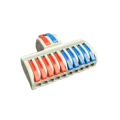 MORSETTO SERRACAVO RAPIDO 12POLI 2 IN 10 OUT 0,1-6mm² 400V 32A