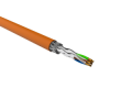 CAVO LAN ETHERNET RJ45 CAT6 SOLID CORE ARANCIONE