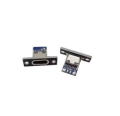 PRESA USB TYPE-C 4 PIN DA PANNELLO NERA 5VDC 3A
