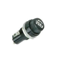 PORTAFUSIBILE DA PANNELLO PER FUSIBILI 6x32 MAX 250VAC 10A/125VAC 15A NERO