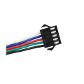 CONNETTORE JST FEMMINA PASSO 2,54 5 PIN CABLATO 15CM