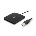 LETTORE E SCRITTORE DI SMART CARD ESTERNO USB EWENT EW1052 PER CNS/CIE/CRS E FIRMA DIGITALE