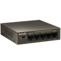 SWITCH ETHERNET 5 PORTE 10/100MBPS POE - MAX 30W-  TENDA  TEF1105P