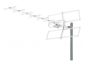 ANTENNA UHF LTE/4G FREE Ready PER DVB-T 21-60CH, 12db, 12 ELEMENTI, L.865mm, BIANCA
