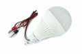 LAMPADA A LED 12VDC 12W CON CAVI A COCCODRILLO