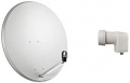 KIT PARABOLA DIAMETRO 1MT 100CM CON LNB 1 OUT