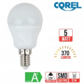LAMPADA LED Sfera      5W  (40W) 220V -  E14 - 4K  Luce NATURE