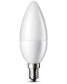 LAMPADA LED CANDELA 6W 220/240VCA E14  eq. 60w LUCE FREDDA