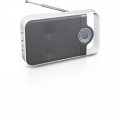 RADIO PORTATILE FM PLL CON PRESA USB E CARD READER COLORE SILVER IIRRADIO RF 42UC S