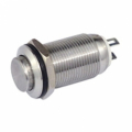 INTERRUTTORE IN METALLO 12MM TESTA PIATTA