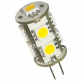 LAMPADA A 9 LED SMD ATTACCO G4 12V 1,8W > 25W